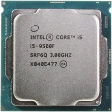 CPU 프로세서 인텔 Core I59500F 3.0GHz 6코어 6스레드 LGA 1151 - i59500