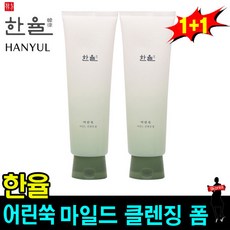 한율 어린쑥 마일드 클렌징 폼, 170ml, 2개