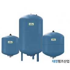 질소압력팽창탱크 400L 25bar (입형)리플렉스 브레더방식 독일산 최고품질 전문기업 태영펌프산업