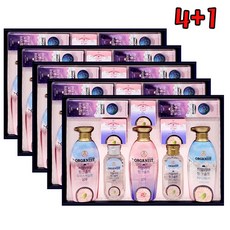 [트윈스몰] 4+1 LG 히말라야 핑크솔트 선물세트+쇼핑백 샴푸 바디워시 치약 비누 고급 설 추석 선물세트