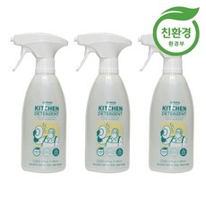 오투팡 뿌리는 거품형 주방세제 480ml, 3개