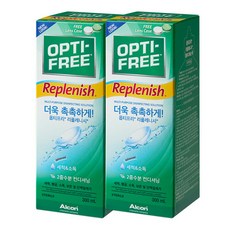 옵티프리 리플레니시 렌즈 세정액, 2개, 300ml