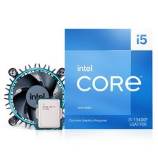 인텔 CPU i5-13400F 랩터레이크 박스(쿨러포함)