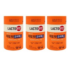 락토핏 코어맥스 생 유산균 lacto fit, 3박스 (6개월분), 60포, 120g