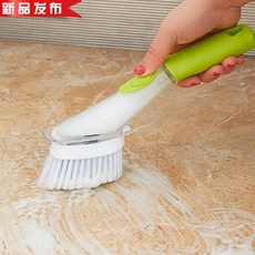 설거지 1못 청결 닦는다 자동 씻다 소프트 삭삭 세척솔 욕, 그린 함 한 개 스폰지 브러쉬 헤드