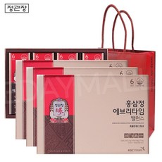 정관장 에브리타임 밸런스 10ml x 20포 (1박스 ~ 6박스) 쇼핑백 포함, 3개