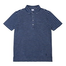 슬림핏 인디고 스트라이프 폴로 셔츠 (인디고) [BBNTMM8699OEM] 564732