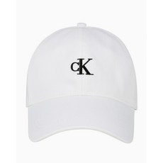 캘빈클라인 남녀공용 CK 엠브로이더리 로고 볼캡 4G5038G-YAF