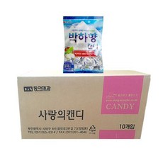 기타 동아제과 박하향 캔디 300g 10봉 1박스