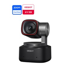 OBSBOT 공식정품 Tiny 2 4K AI 스트리밍 ptz캠 ptz카메라 화상 카메라, 단품
