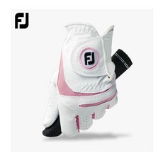 풋조이 재팬웨더소프 여성골프장갑, 화이트(양손), 1개