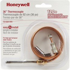 가스로 보일러 및 온수기 용 Honeywell CQ100A1005 / U CQ100A1005 교체 용 열전대 36 인치, 단일상품