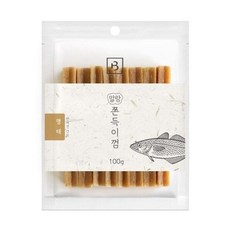 브리더랩 말랑 쫀득이껌 명태 100g 턱관절관리