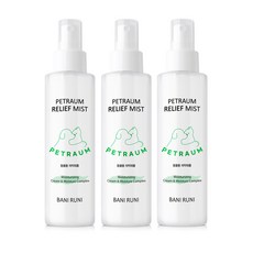 펫라움 릴리프 강아지미스트 150ml 보습 탈취제, 3개