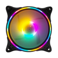 RGB LED 120MM 데스크탑 쿨러 PC VGA카드 쿨러 교체용X240fp, 본상품선택, 1개