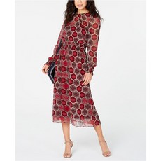 [타미힐피거]Long-Sleeve Honeycomb Dress Created for Macys드레스/원피스