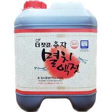 (대용량)더젓갈 추자멸치액젓4L, 1개, 4L