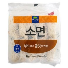 면사랑 냉동 소면 5입 1kg, 6개