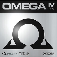 [엑시옴] 오메가4 프로 탁구러버 (열쇠고리 사은품), 빨강MAX