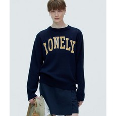 노앙 NOHANT LONELY/LOVELY BASIC KNIT NAVY