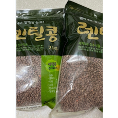프리미엄 명품 수퍼푸드 캐나다산 갈색렌틸콩 4kg 8kg, 1개