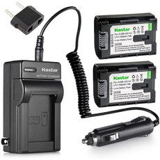 Kastar Battery 2-배낭 and Charger for JVC BN-VG107U BN-VG108U BN-VG114U BN-VG121U BN-VG138U BN-VG107U