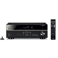 오디오앰프 미니앰프 야마하/야마하 RX-V485 블루투스 WIFI 디지털 5.1 파워시어, 01 블랙