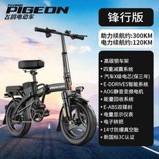 전기자전거 전기 MTB 충전 e바이크 접이식 배달용 70, 펑싱 에디션 4 중 충격 흡수 약 300km, 48V