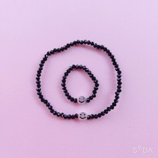 은팔찌반지세트