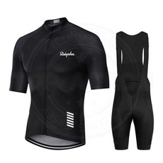 2023 사이클링 저지 키트 자전거 짧은 소매 Rapha 남성 자전거 턱받이 반바지 의류 Maillot 사이클링 세트 의류 Ropa Ciclismo