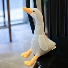 오리 인형 거위 인형 오리봉제인형 32cm 45cm, 회색, 약 45센티cm