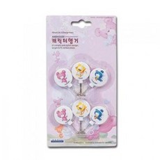 RAT169303 라임마트 캐릭터미니행거(CHA-01) KH201, 단일색상