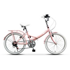 삼천리자전거 메이비22 접이식 자전거 (90% 조립배송), 핑크, 155cm