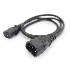 마하링크 국산 캡코드 파워 연장케이블 AC 220V 10A 데스크탑 모니터 전원케이블, 2M, 2M
