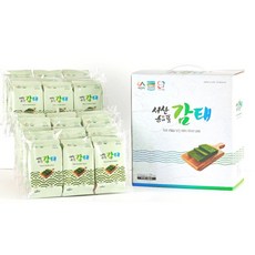 홈마카세 서산 조미 감태김 도시락 김, 도시락21봉(박스)