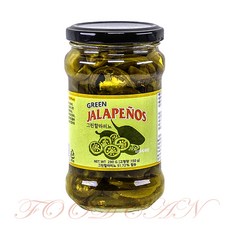 간들레스 그린 할라피뇨 290g 유통기한 25년 5월 1일 까지, 1개