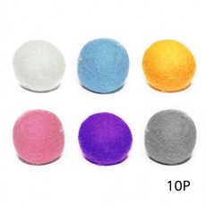  고양이장난감 고양이 양모볼 3개입 10P 흥미유발 공놀이 장난감 고양이양모볼#jonglomart~!@519325ea, 상세페이지 참조 