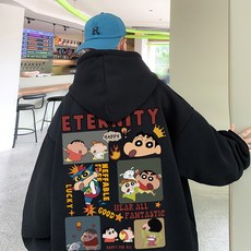 짱구는 못말려 짱구 후드 티셔츠 후드티 후디 커플 티셔츠 겨울 가을 빅사이즈