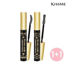 KISSME 히로인메이크 마스카라 P 롱앤컬 볼륨앤컬 1+1, 해당없음, 볼륨앤컬1개 (K402A)/볼륨앤컬1개 (K402A)