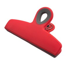 OEM 가방 밀봉 클립 캔디 식품 방수 보관 패키지 클램프 주방 플라스틱 SHM80912931RD, 1개, Red