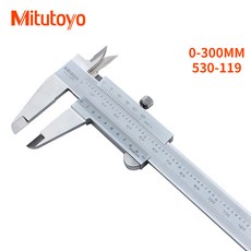 Mitutoyo 버니어 캘리퍼스 150mm 200mm 0.02 정밀 마이크로 미터 측정 스테인레스 스틸 도구 게이지, 01 300mm, 1개