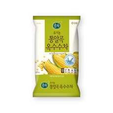 순작 유기농 통알곡 옥수수차, 500g, 2개