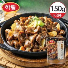 [냉동] 하림 마늘근위볶음 150g 3봉, 3개