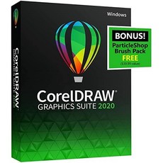 [미국] 565091 CorelDRAW Graphics Suite 2020 | Graphic Design Photo and Vector Illustration Software, PC Disc_Graphics Suite