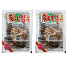 성유식품 홍대감 족발 400g 앞다리뒷다리 미니통족발 순살, 2개