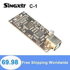 Singxer C-1 XMOS 디지털 인터페이스 보드 XU208 U8 업그레이드 버전 펨토초 TCXO, 한개옵션0 - zenairdac