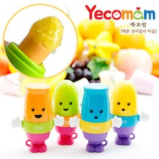 예꼬맘 프렌즈 트위스트 실리콘 과즙망+리필망, 프렌즈과즙망+리필망(블루), 1개