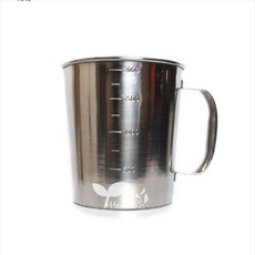 에코스 국산 스텐 비이커 2리터 2L