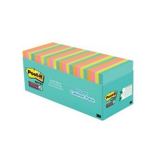 포스트잇 강한점착용 노트 654-24SSMIA (마이아미) 문구용품 사무용품