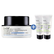 빌리프 모이스처라이징 밤 50ml + 클렌징폼 30ml 2개, 빌리프 모이스처밤50ml+클렌징폼30mlx2